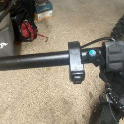 clapped 1500w 52v ridstar q20 (NEEDS NEW FORKS AND OTHER THINGS.)