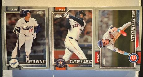 2026 Topps Chrome Baseball complete base set.