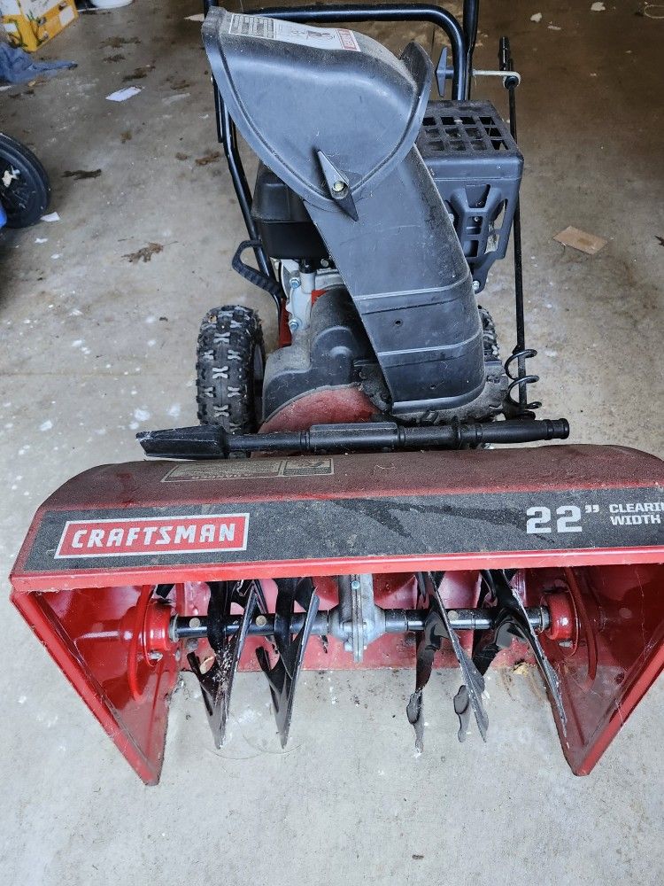 Craftsman Snowblower, needs repair