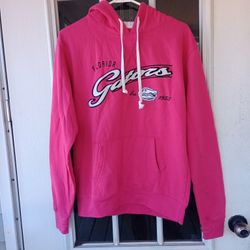 Three Square Size L Pink Florida Gators Pullover Hoodie Womens