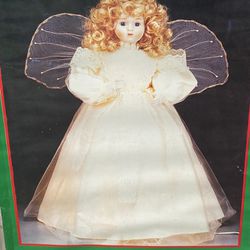 Vintage Christmas Around The World Fairy Angel Ornament House of Lloyd