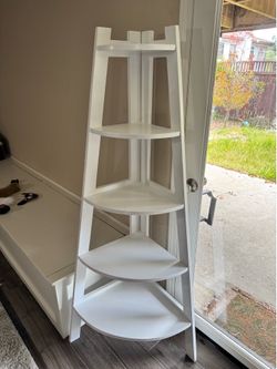 Wooden Corner Shelf