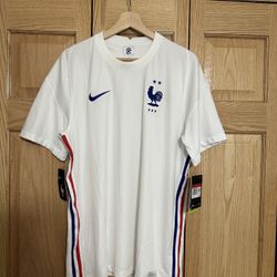 🌎🏆 NWT Nike Dri-Fit Men's France Away Authentic Soccer Jersey