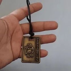 Vintage advertising keychain Zen patron Saint Hot I patron of children, fortune