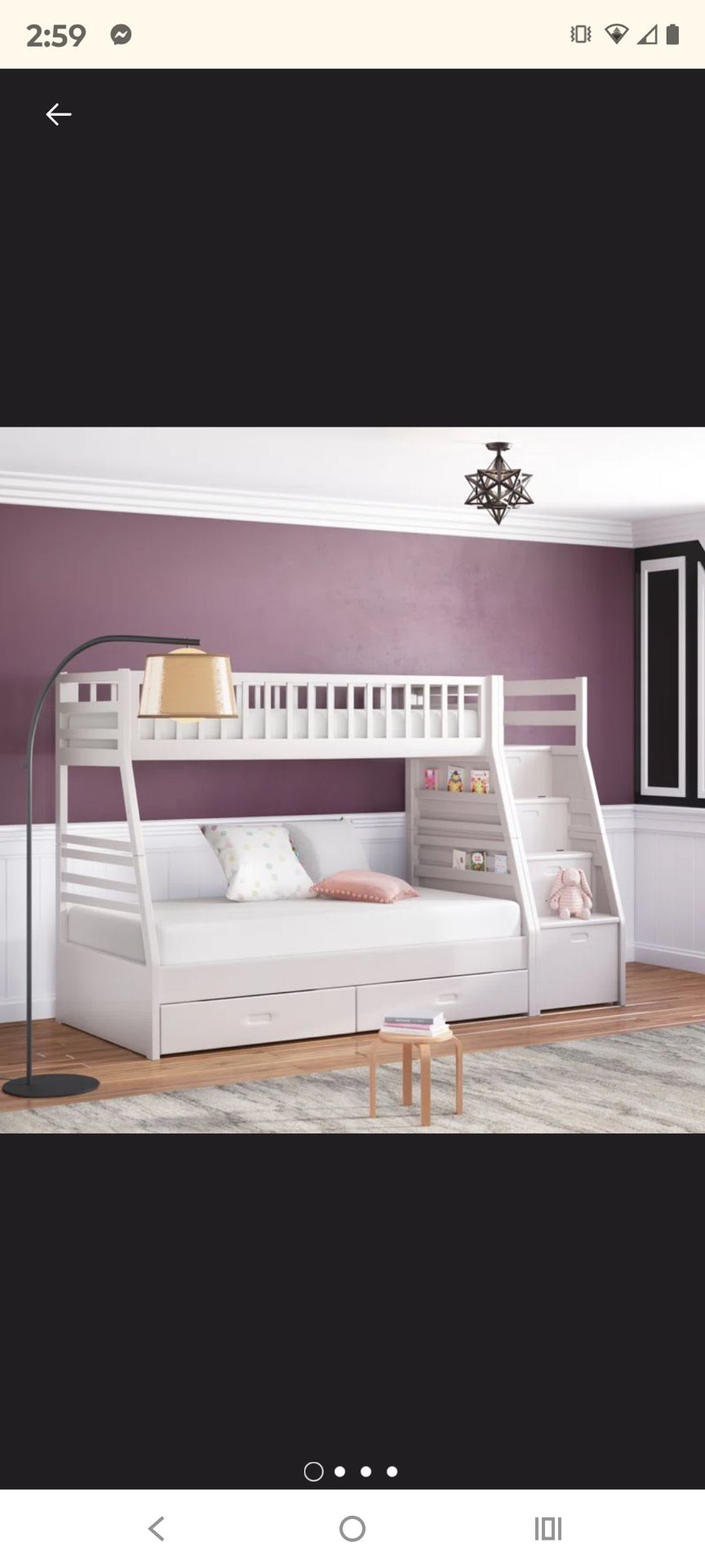 Twin Over Full Bunk bed