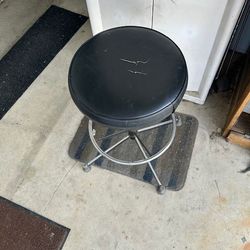 Black Stool 3 Ft Tall