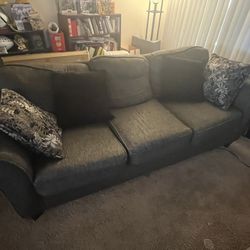 Moving Sale: Grey Couch