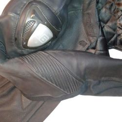 Sedici #16  Armored Leather Jacket 
