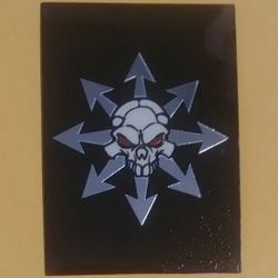 1995 Lady Death Chaos! Comics Chromium Trading Cards Series 2 II #99 The Shield Worlds Of Chaos Rookies Subset Krome Productions Chrome Vintage Card