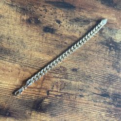 Gold bracelet plated