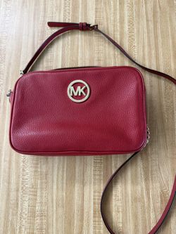 Michael Kors Small Red Crossbody