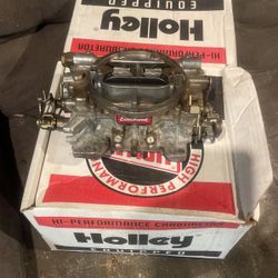 Holley Double Pumper Carb 