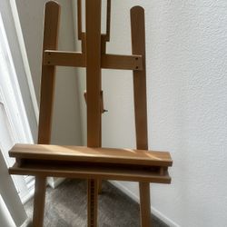 Painting Easel + 30x48in Canvas 