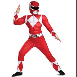 Red Ranger Kids Size 4-6 