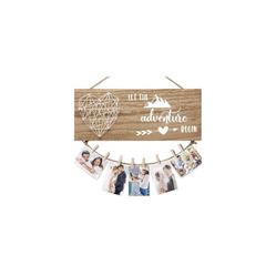 Engagement Wedding Gifts for Engaged Couples, Romantic Picture Frame Valentines Day Gifts for Boyfriend Girlfriend Photo Holder, Congratulation Gifts 