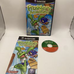 Frogger's Adventures: The Rescue (Nintendo GameCube, 2003) Complete W Manual