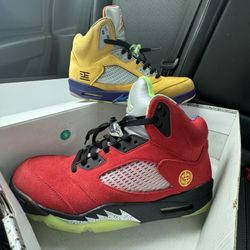 jordan 5 what the sz 14