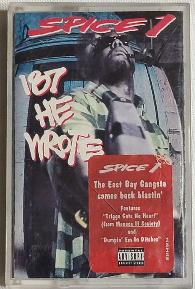 187 He Wrote Spice 1 Cassette Tape