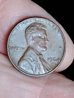 1964 D PENNY