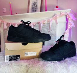 NIKE SB DUNK LOW PRO Triple Black m9.5