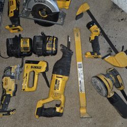 Used Dewalt 20V Max tools