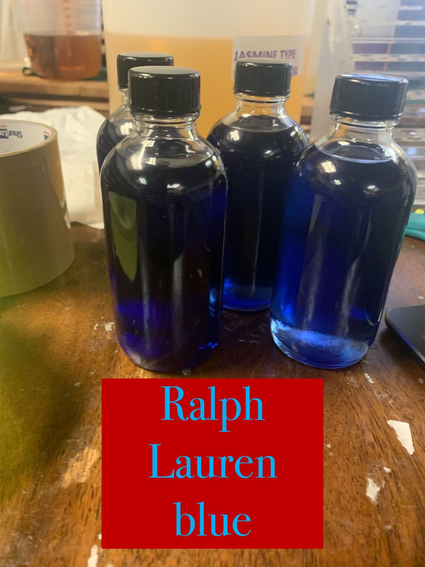 Ralph LAUREN BLUE (m) 4oz body oil