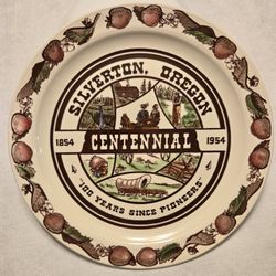 Vernon Kilns, Silverton, Oregon Centennial Plates