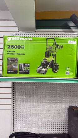 Greenworks 2600 PSI Electric Pressure Washer