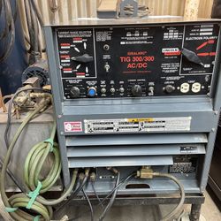 Old School Lincoln Tig 300 AC/DC Welder For Welding CLEAN  