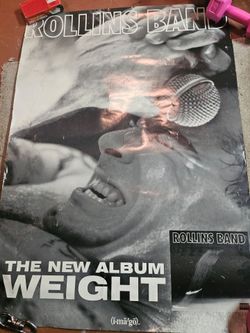 Rollins Band Weight Promo Poster