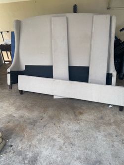 King size bed frame