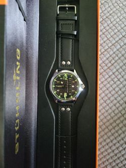 Stuhrling Aviator 3916 Quart 44 Mm Watch
