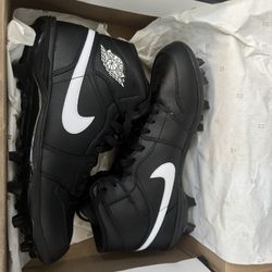 Jordan 1 Mid Football Cleats. Brand New in box! 