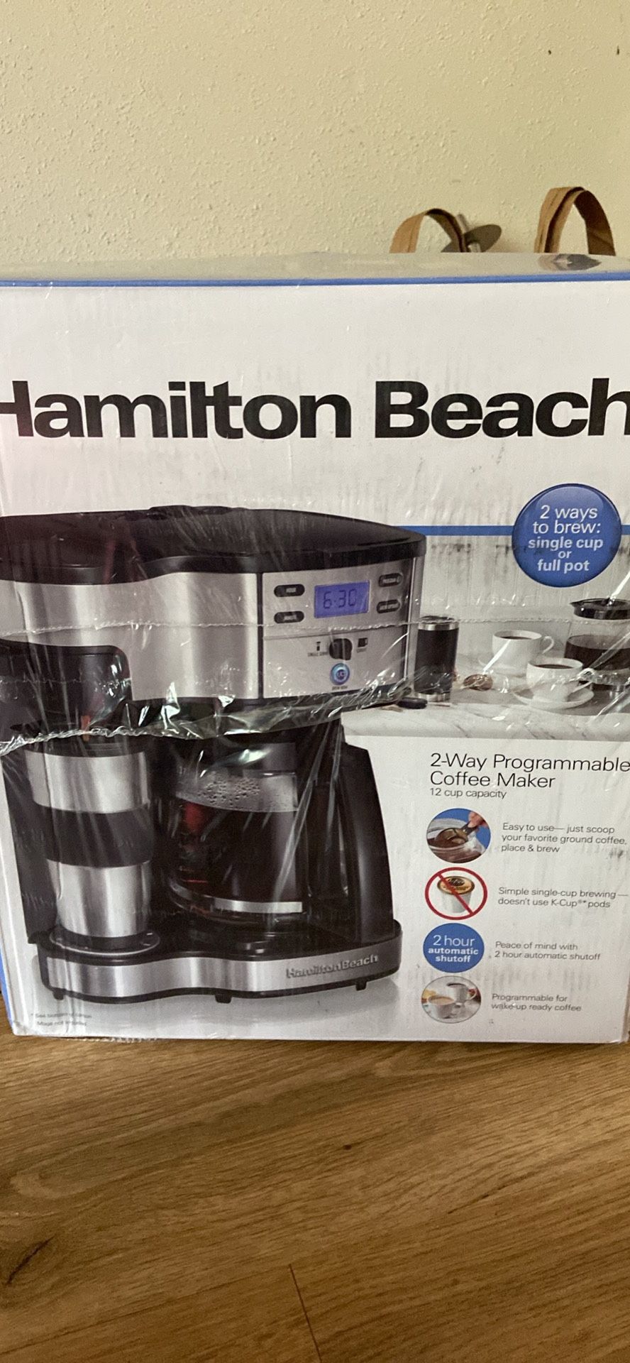 Hamilton Beach 2 Way Programmable Coffee Maker
