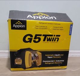 APPION G5 TWIN REFRIGERANT RECOVERY UNIT