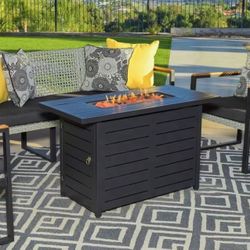 42" OUTDOOR FIRE PIT TABLE FOR PATIO