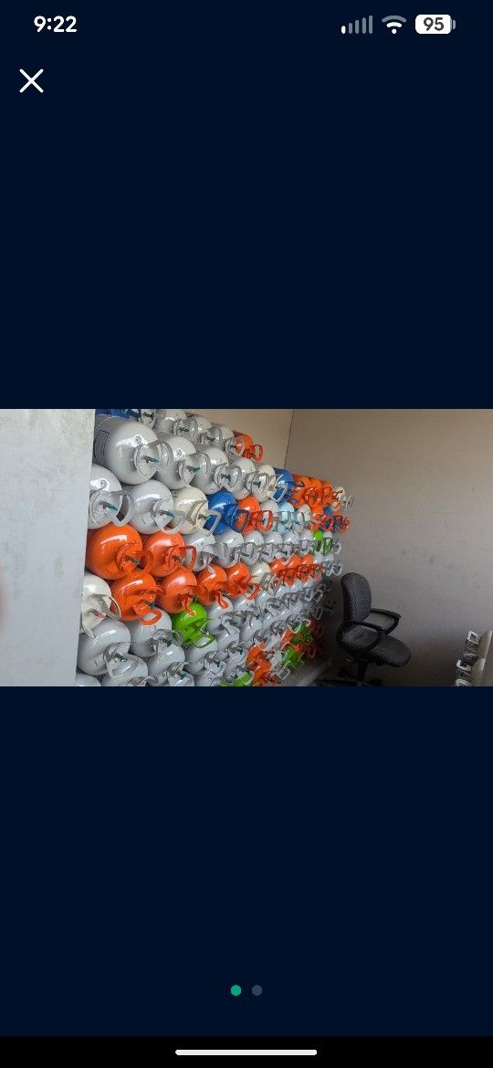 Free Metal Empty Punctured Cylinders 11264 Monarch St Garden Grove CA