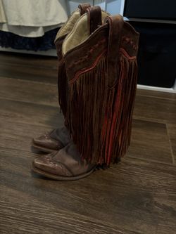 Western Boots Fringe