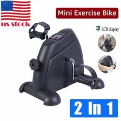 BAOKALER Desk Bike Pedal Exerciser, Mini Exercise Bike
