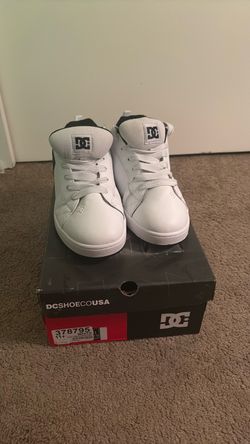 Read description! DC Shoes White High-Top Sneakers