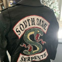RIVERDALE SOUTH SIDE SERPENT LEATHER JACKET