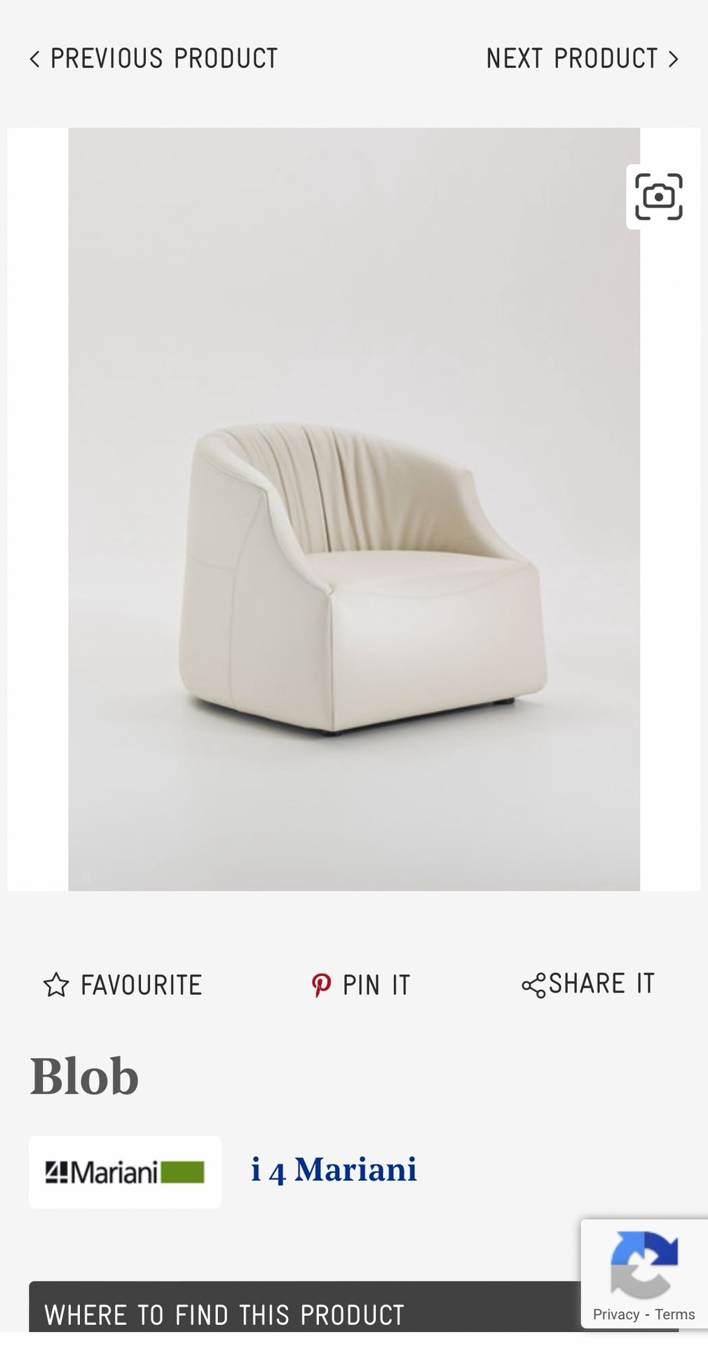 Italian Leather chair