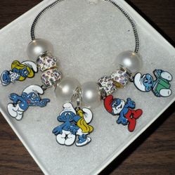 Smurf Charm Bracelet 
