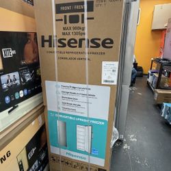 Hisense 10.2 Cu. Upright Freezer 
