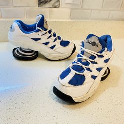 Z Coil Freedom White Blue Pain Relief Orthopedic Spring Shoes Women’s Size 7