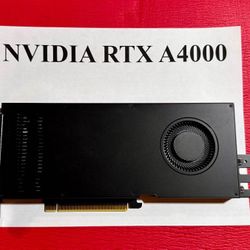 Nvidia RTX A4000 16GB GDDR6 GPU, Excellent Condition, Works Great