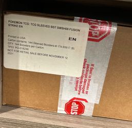 Fusion Strike Sleeved Case x144