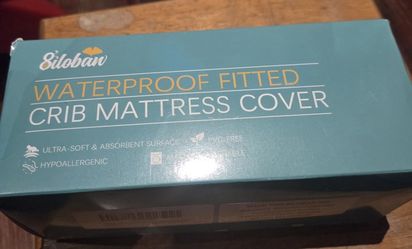 Crib Mattress Protector Pad Cover Quilted Waterproof Incontinence Bed Pads Wetting Protection Pad 52" x 28" 