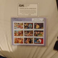Disney Classic Fairytales Stamp Collection 