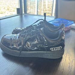 Bapesta Mens All Blacks Size 9